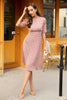 Load image into Gallery viewer, Red Polka Dots Vintage Dress