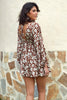 Load image into Gallery viewer, Long Sleeve V Neck Casual Summer Boho Dresses