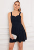 Load image into Gallery viewer, Sleeveless Navy Short Prom Dress