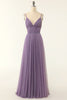 Load image into Gallery viewer, A Line Long Bridesmaid Dress with Ruffles