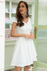Load image into Gallery viewer, White Lace Vintage Swing Dress