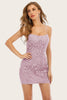 Load image into Gallery viewer, Short Tight Lace Graduation Dresses
