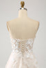Load image into Gallery viewer, A Line Sweetheart Long Corset Wedding Dress With Appliques