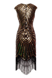 Gatsby Glitter Fringe 1920s Dress