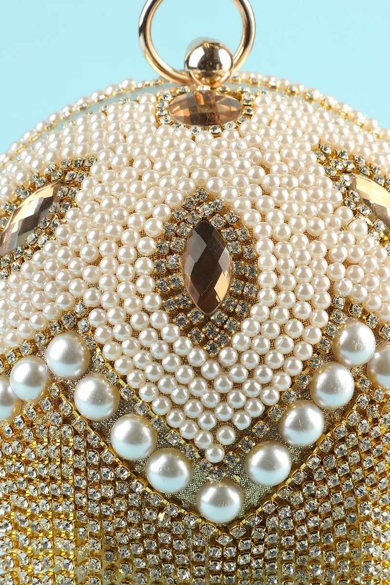 Load image into Gallery viewer, Champagne Handbag for Party