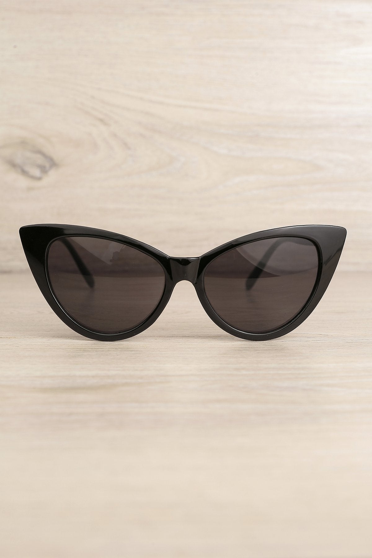 Black Cat Eye Sunglasses - ZAPAKA