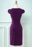 Bodycon Cap Sleeves 1960s Dress