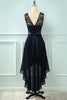Load image into Gallery viewer, High Low Lace &amp; Chiffon Party Dress