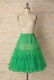 Green Tulle Petticoat - ZAPAKA