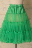 Green Tulle Petticoat - ZAPAKA