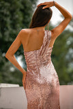 Sequin Prom Bridesmaid Dress