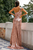 Load image into Gallery viewer, Sequin Prom Bridesmaid Dress