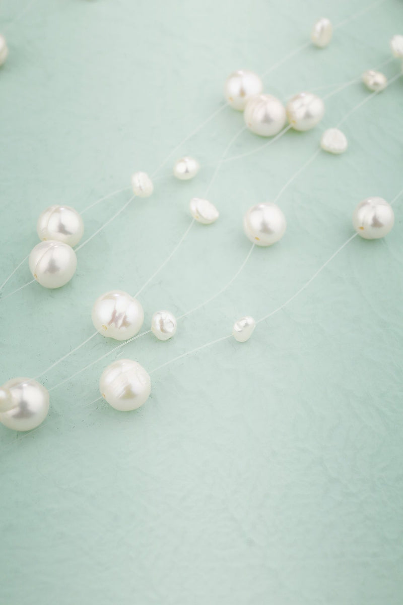 Load image into Gallery viewer, Layered Pearl Necklace - ZAPAKA