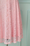 Pink Lace Bridesmaid - ZAPAKA