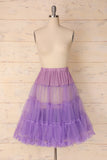 Purple Tulle Petticoat - ZAPAKA