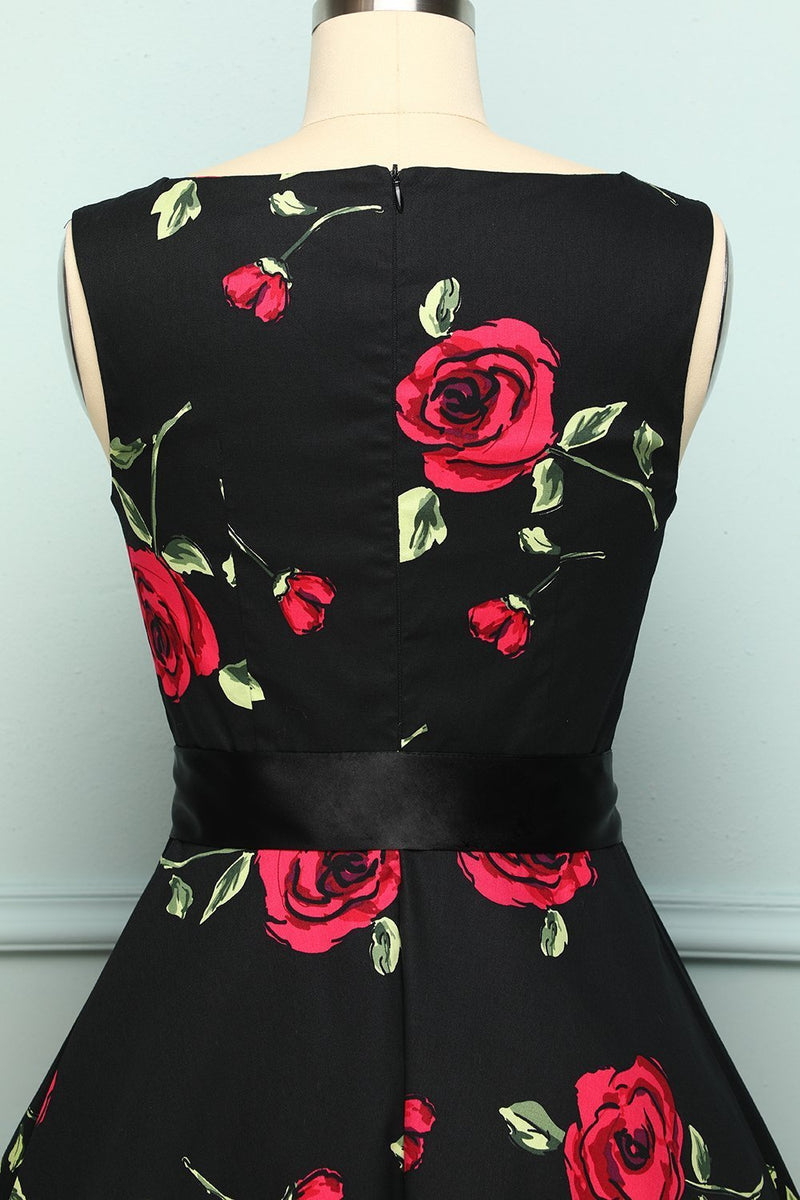 Load image into Gallery viewer, Rose Print Swing - ZAPAKA