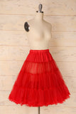 Tulle Red Petticoat - ZAPAKA