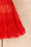 Tulle Red Petticoat - ZAPAKA