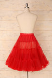 Tulle Red Petticoat - ZAPAKA