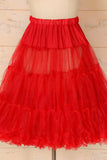 Tulle Red Petticoat - ZAPAKA