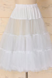 White Tulle Petticoat - ZAPAKA