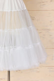 White Tulle Petticoat - ZAPAKA