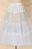 White Tulle Petticoat - ZAPAKA