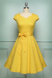 Yellow Vintage Dress