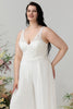 Load image into Gallery viewer, Ivory Lace &amp; Chiffon Jumpsuit for Wedding